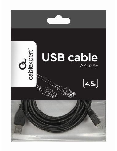 CABLE USB2 EXTENSION AM-AF/4.5M CCP-USB2-AMAF-15C GEMBIRD