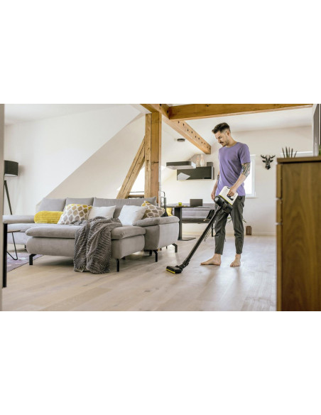 Vacuum Cleaner, KARCHER, Battery-power vacuum cleaner VC 4 Cordless myHome Car, Cordless/Bagless/Car cleaning, Capacity 0.65 l,
