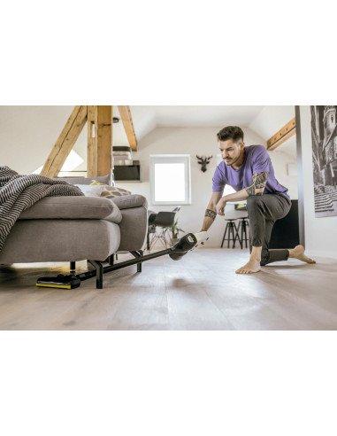 Vacuum Cleaner, KARCHER, Battery-power vacuum cleaner VC 4 Cordless myHome Car, Cordless/Bagless/Car cleaning, Capacity 0.65 l,