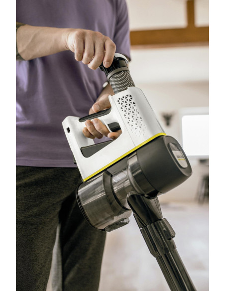 Vacuum Cleaner, KARCHER, Battery-power vacuum cleaner VC 4 Cordless myHome Car, Cordless/Bagless/Car cleaning, Capacity 0.65 l,