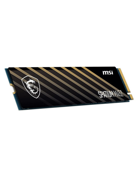SSD, MSI, 150xTBW rating, MTBF 1500000 h, Read speed 3600 MB/s, Write speed 3100 MB/s, NVMe Yes, PCI Express 4.0, M.2, 500 GB, 