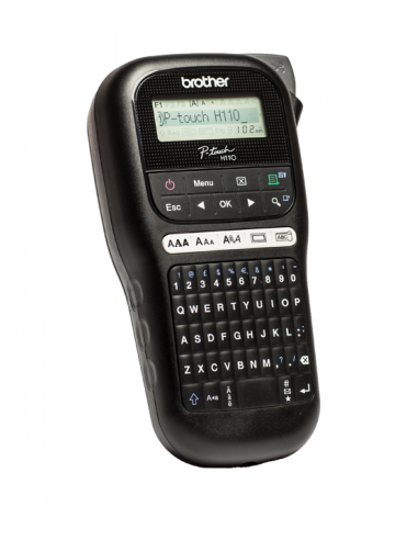BROTHER PT-H110 LABEL THERMO PRINTER PORTABLE (BLACK)