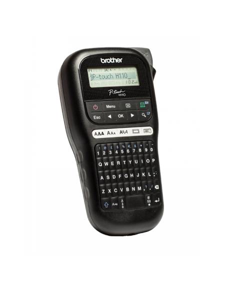 BROTHER PT-H110 LABEL THERMO PRINTER PORTABLE (BLACK)