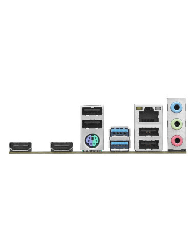 Mainboard, ASROCK, Intel H610, LGA1700, Micro-ATX, Memory DDR4, Memory slots 2, 1xPCI-Express 3.0 1x, 1xPCI-Express 4.0 16x, 1x