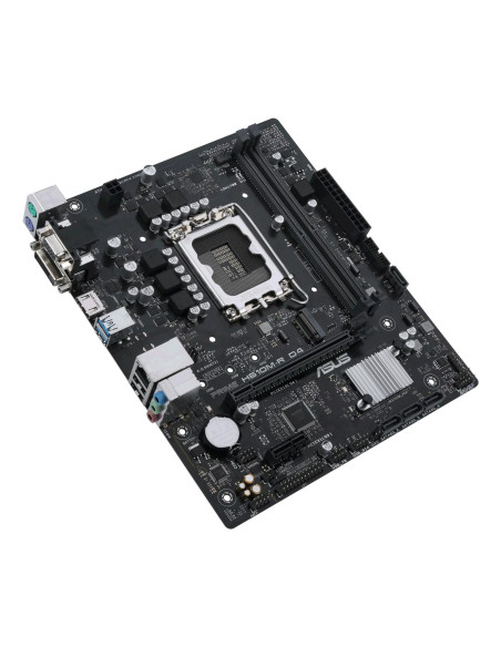 Mainboard, ASUS, Intel H610, LGA1700, Micro-ATX, Memory DDR4, Memory slots 2, 1xPCI-Express 1x, 1xPCI-Express 16x, 1xM.2, 1x15p