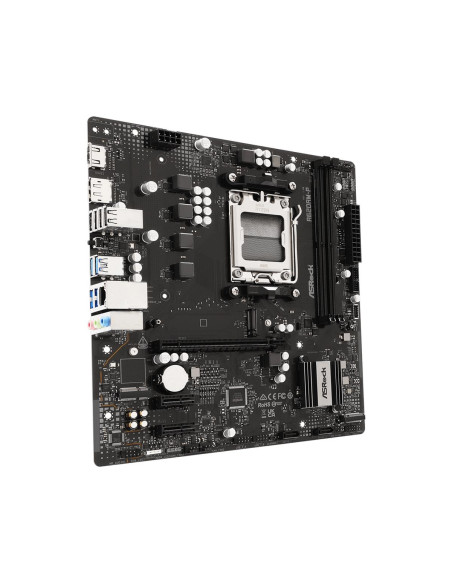 Mainboard, ASROCK, AMD A620A, Socket AM5, micro ATX, RAM DDR5-SDRAM, 2xSlots, 1xNumber of M.2 (M) slots, A620AM-P
