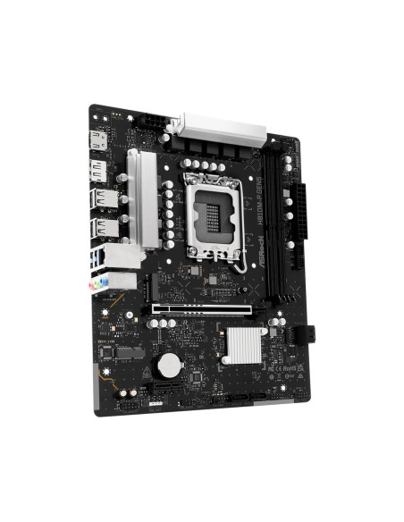 Mainboard, ASROCK, Intel H810, LGA 1851 (Socket V1), micro ATX, RAM DDR5-SDRAM, 2xSlots, 1xNumber of M.2 (M) slots, H810M-PGEN5