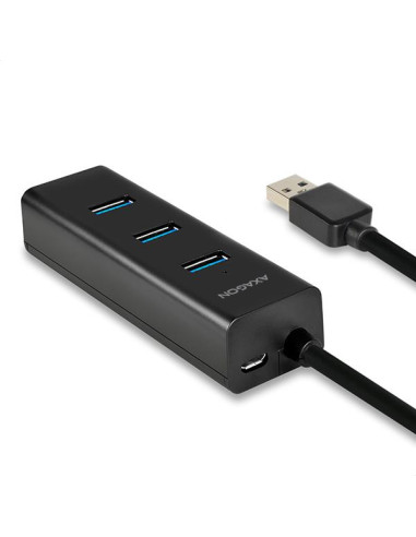 I/O HUB USB3.0 4PORT CHARGING/W/AC 1.2M HUE-S2BP AXAGON