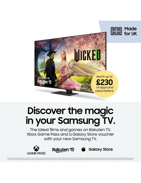 TV Set, SAMSUNG, 55", OLED/4K/Smart, 3840x2160, Wireless LAN, Bluetooth, Tizen, Black, QE55S85FAUXXH