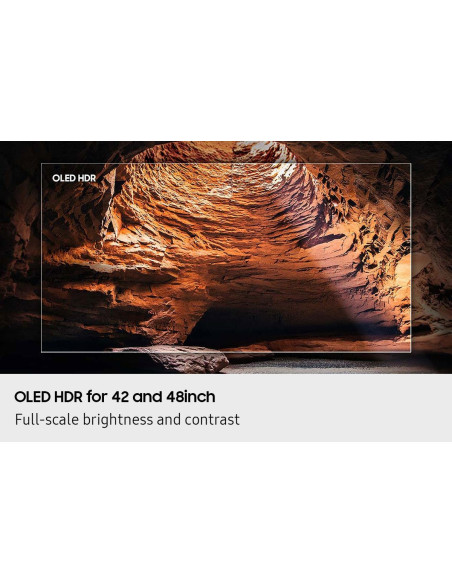 TV Set, SAMSUNG, 83 ", 4K Ultra HD, 3840 x 2160 pixels, Flat, 16:9, OLED, QE83S90FAEXXH