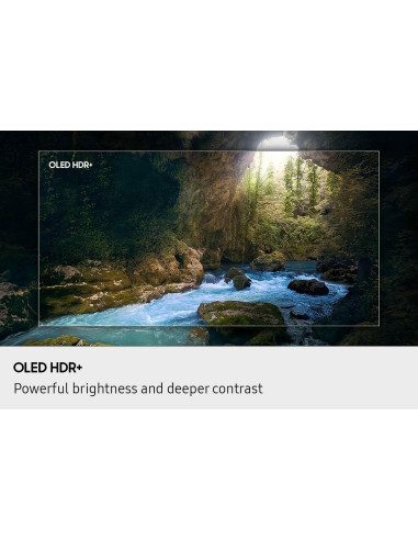 TV Set, SAMSUNG, 83 ", 4K Ultra HD, 3840 x 2160 pixels, Flat, 16:9, OLED, QE83S90FAEXXH