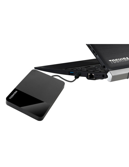 External HDD, TOSHIBA, HDTP310EK3AA, Canvio Basics, 1000 GB, Colour Black, HDTP310EK3AA