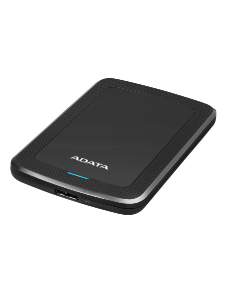 External HDD, ADATA, HV300, 1TB, USB 3.1, Colour Black, AHV300-1TU31-CBK