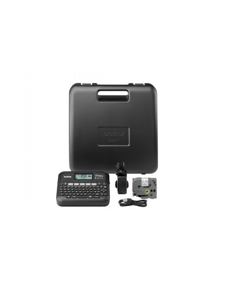 BROTHER PT-D460BTVP DESKTOP LABEL THERMO PRINTER, BT, 30MMSEC + CASE + SAMPLE TAPE, MONO DISPLAY