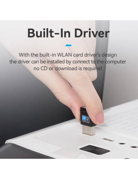 WRL ADAPTER USB 2.4G/5G WI-FI/KDSB0 VENTION