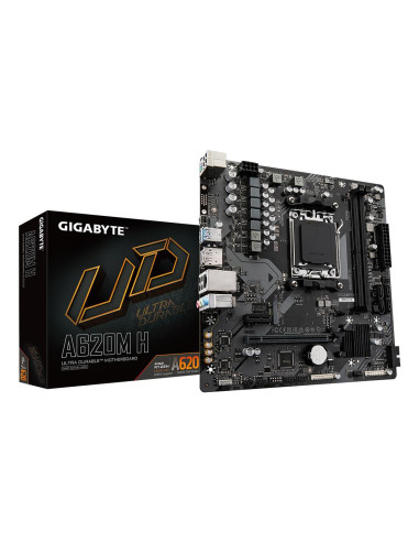 Mainboard, GIGABYTE, AMD A620, Socket AM5, micro ATX, RAM DDR5-SDRAM, 2xSlots, 1xPCI Express x1 slots, 1xPCI Express x16 slots,