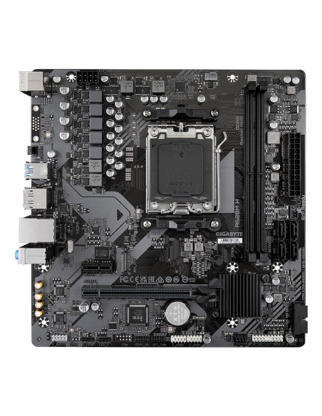 Mainboard, GIGABYTE, AMD A620, Socket AM5, micro ATX, RAM DDR5-SDRAM, 2xSlots, 1xPCI Express x1 slots, 1xPCI Express x16 slots,