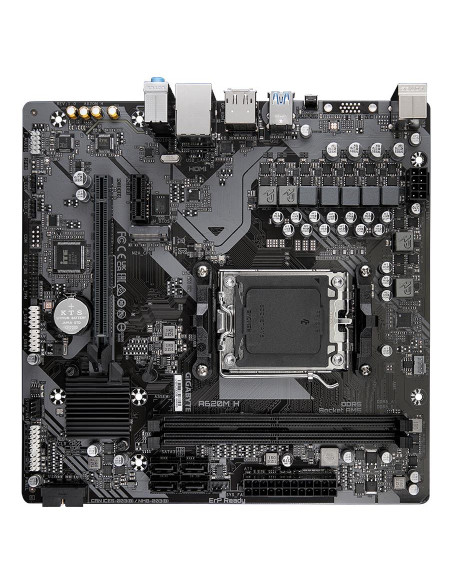 Mainboard, GIGABYTE, AMD A620, Socket AM5, micro ATX, RAM DDR5-SDRAM, 2xSlots, 1xPCI Express x1 slots, 1xPCI Express x16 slots,
