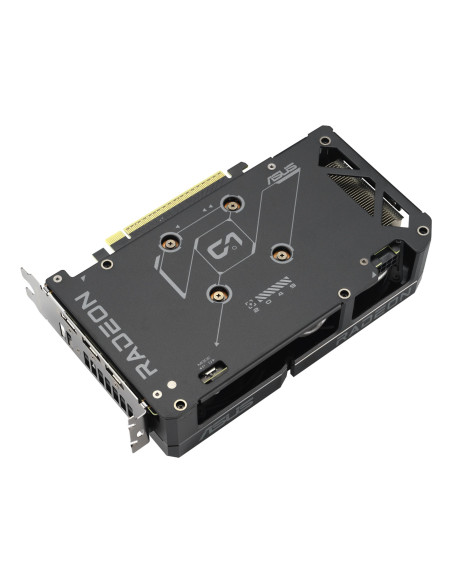 Graphics Card, ASUS, AMD, Radeon RX 9060 XT, 16 GB, GDDR6, 128 bit, PCI Express 5.0, Active, DUAL-RX9060XT-16G