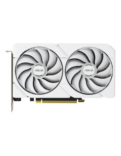 Graphics Card, ASUS, AMD, Radeon RX 9060 XT, 16 GB, GDDR6, PCI Express 5.0, Active, DUAL-RX9060XT-16G-WH