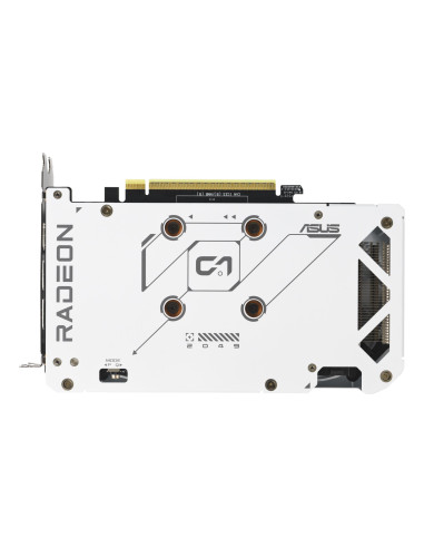 Graphics Card, ASUS, AMD, Radeon RX 9060 XT, 16 GB, GDDR6, PCI Express 5.0, Active, DUAL-RX9060XT-16G-WH