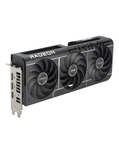 Graphics Card, ASUS, AMD Radeon RX 9060 XT, 16 GB, GDDR6, 128 bit, PCIE 5.0 16x, Triple slot Fansink, 1xHDMI, 2xDisplayPort, PR