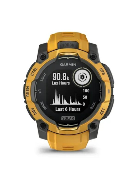 SMARTWATCH INSTINCT 3 SOLAR/SUNBURST 010-02934-02 GARMIN