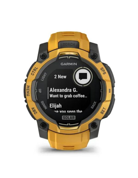 SMARTWATCH INSTINCT 3 SOLAR/SUNBURST 010-02934-02 GARMIN