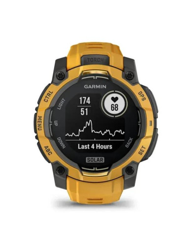 SMARTWATCH INSTINCT 3 SOLAR/SUNBURST 010-02934-02 GARMIN