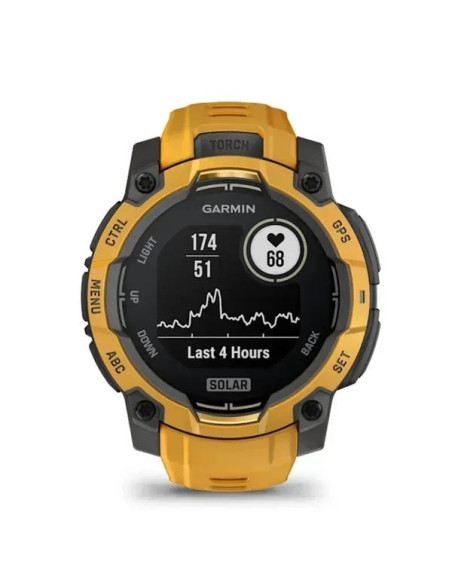 SMARTWATCH INSTINCT 3 SOLAR/SUNBURST 010-02934-02 GARMIN