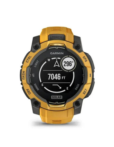 SMARTWATCH INSTINCT 3 SOLAR/SUNBURST 010-02934-02 GARMIN