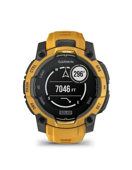 SMARTWATCH INSTINCT 3 SOLAR/SUNBURST 010-02934-02 GARMIN