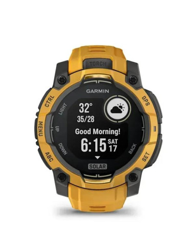 SMARTWATCH INSTINCT 3 SOLAR/SUNBURST 010-02934-02 GARMIN
