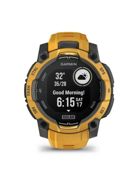 SMARTWATCH INSTINCT 3 SOLAR/SUNBURST 010-02934-02 GARMIN