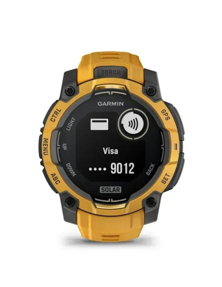 SMARTWATCH INSTINCT 3 SOLAR/SUNBURST 010-02934-02 GARMIN