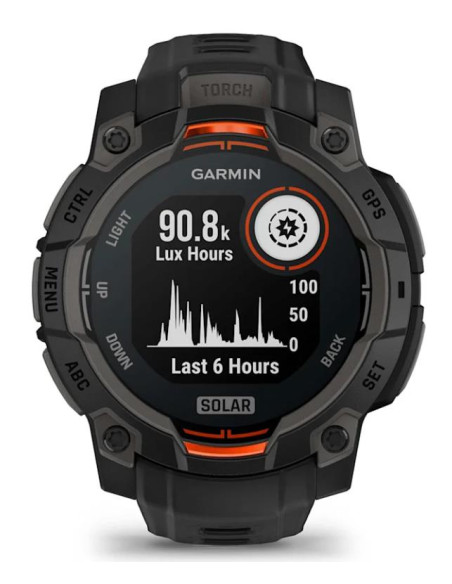 SMARTWATCH INSTINCT 3 SOLAR/BLACK/BLK 010-02934-00 GARMIN