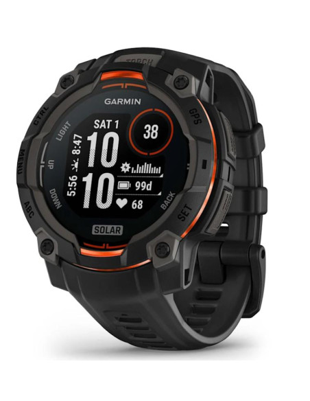 SMARTWATCH INSTINCT 3 SOLAR/BLACK/BLK 010-02934-00 GARMIN