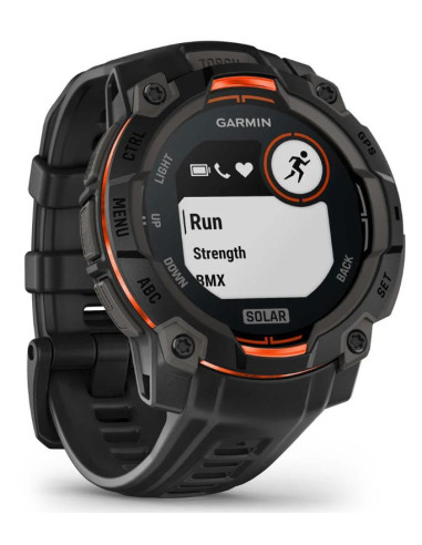 SMARTWATCH INSTINCT 3 SOLAR/BLACK/BLK 010-02934-00 GARMIN
