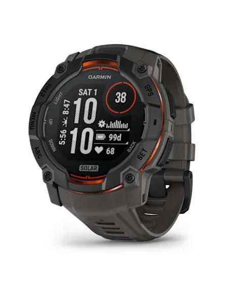 SMARTWATCH INSTINCT 3 SOLAR/BLK/CHARC 010-02935-00 GARMIN