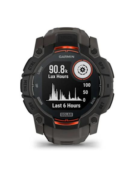 SMARTWATCH INSTINCT 3 SOLAR/BLK/CHARC 010-02935-00 GARMIN