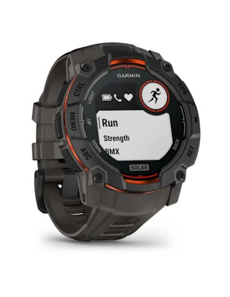 SMARTWATCH INSTINCT 3 SOLAR/BLK/CHARC 010-02935-00 GARMIN