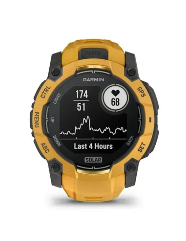 SMARTWATCH INSTINCT 3 SOLAR/SUNBURST 010-02935-02 GARMIN