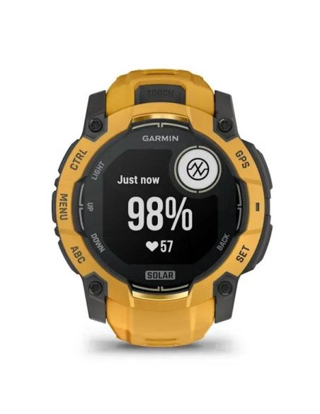 SMARTWATCH INSTINCT 3 SOLAR/SUNBURST 010-02935-02 GARMIN