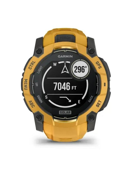 SMARTWATCH INSTINCT 3 SOLAR/SUNBURST 010-02935-02 GARMIN