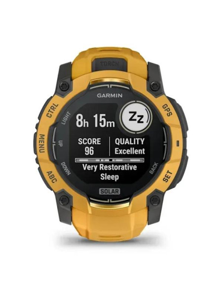 SMARTWATCH INSTINCT 3 SOLAR/SUNBURST 010-02935-02 GARMIN