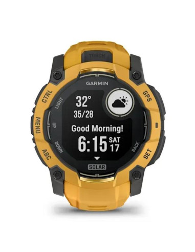 SMARTWATCH INSTINCT 3 SOLAR/SUNBURST 010-02935-02 GARMIN
