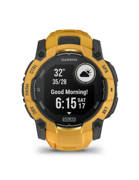SMARTWATCH INSTINCT 3 SOLAR/SUNBURST 010-02935-02 GARMIN