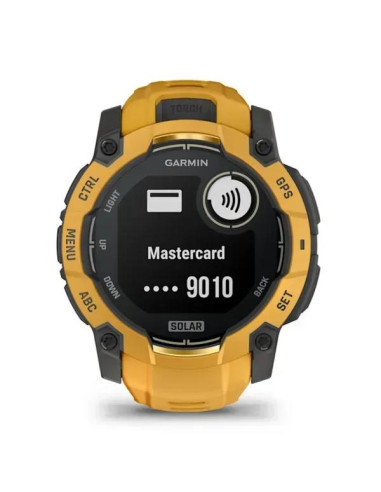SMARTWATCH INSTINCT 3 SOLAR/SUNBURST 010-02935-02 GARMIN