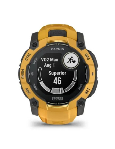 SMARTWATCH INSTINCT 3 SOLAR/SUNBURST 010-02935-02 GARMIN