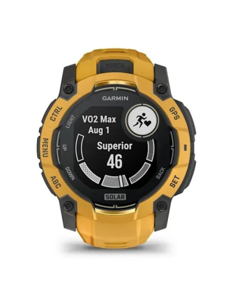 SMARTWATCH INSTINCT 3 SOLAR/SUNBURST 010-02935-02 GARMIN